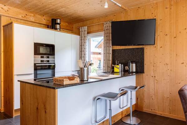 Foto van Premium chalet met infraroodsauna en whirlpool - Vakantiehuis in Sankt Georgen am Kresichberg - Kitchen
