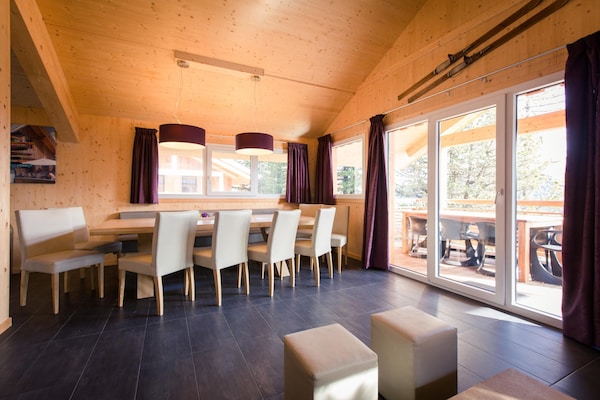 Foto van Premium chalet met infraroodsauna - Vakantiehuis in Turracherhöhe - DiningRoom