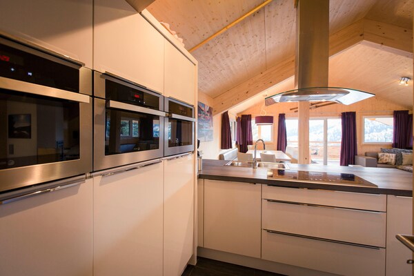 Foto van Premium chalet met infraroodsauna - Vakantiehuis in Turracherhöhe - Kitchen