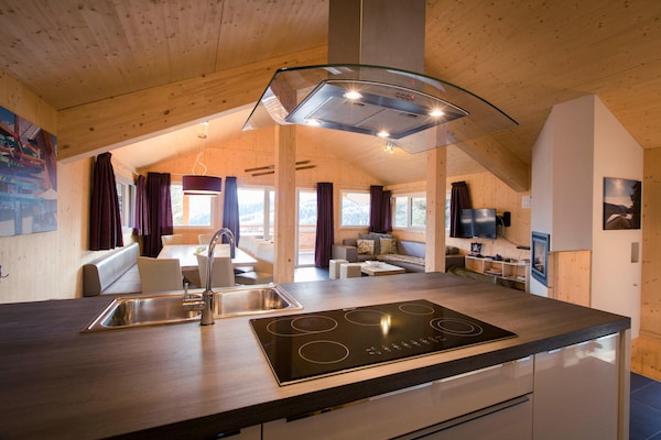 Foto van Premium chalet met infraroodsauna - Vakantiehuis in Turracherhöhe - Kitchen
