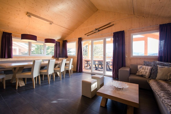 Foto van Premium chalet met infraroodsauna - Vakantiehuis in Turracherhöhe - LivingRoom