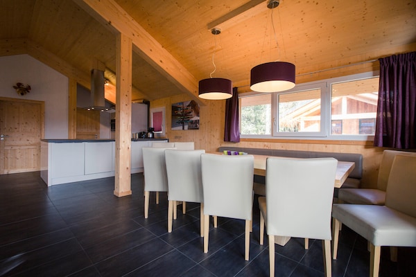 Foto van Premium chalet met infraroodsauna - Vakantiehuis in Turracherhöhe - DiningRoom