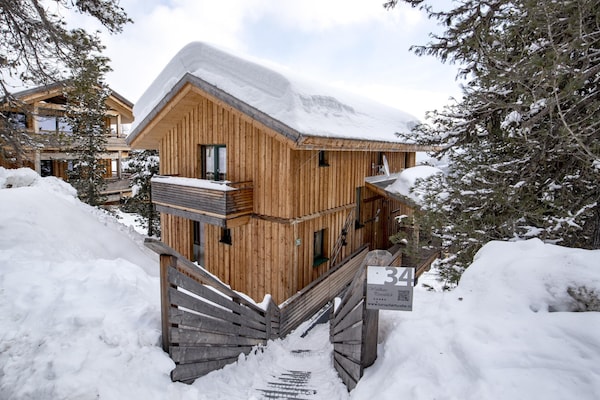 Foto van Sfeervol chalet met infraroodsauna - Vakantiehuis in Turracherhöhe - ExteriorWinter