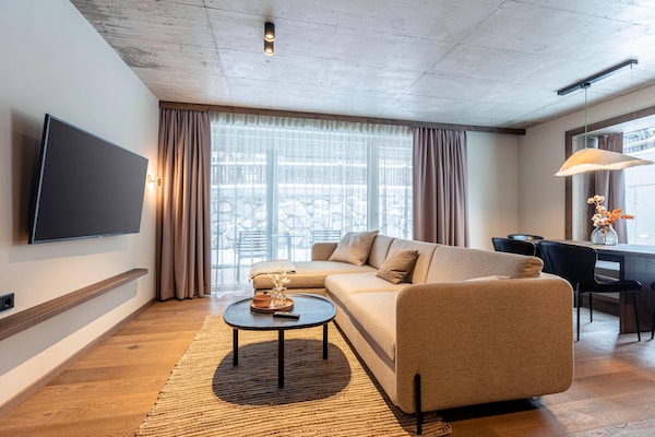 Foto van Premium vakantieappartement met sauna en tuin - Vakantiehuis in Haus im Ennstal - LivingRoom