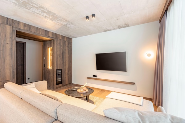 Foto van Premium vakantieappartement met sauna en tuin - Vakantiehuis in Haus im Ennstal - LivingRoom