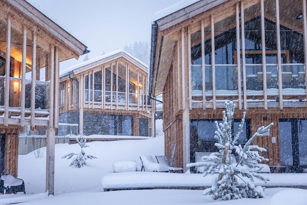 Foto van Premium appartement met sauna - Vakantiehuis in Ennsling - ExteriorWinter