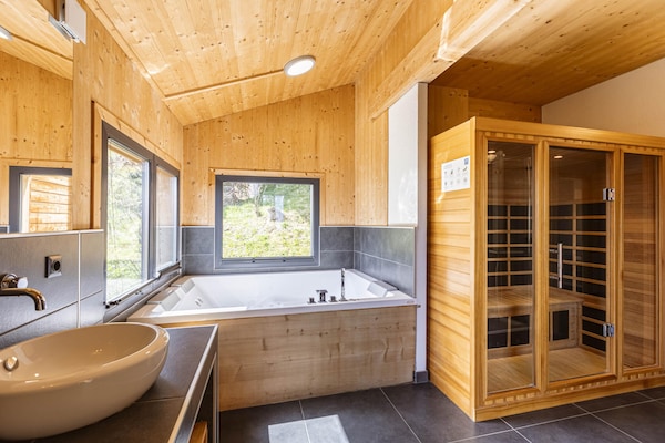 Foto van Premium chalet met infraroodsauna - Vakantiehuis in Schladming - Pichl, Ennstal - BathRoom
