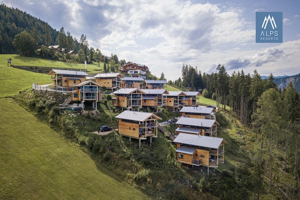 Foto van Premium chalet met infraroodsauna - Vakantiehuis in Schladming - Pichl, Ennstal - ExteriorSummer