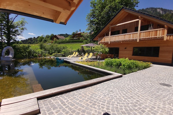 Foto van Premium chalet in Tauplitz met sauna en zwembad - Vakantiehuis in Bad Mitterndorf - PoolOfHouse