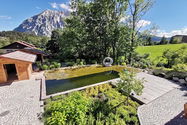 Foto van Premium chalet in Tauplitz met sauna en zwembad - Vakantiehuis in Bad Mitterndorf - Wellness