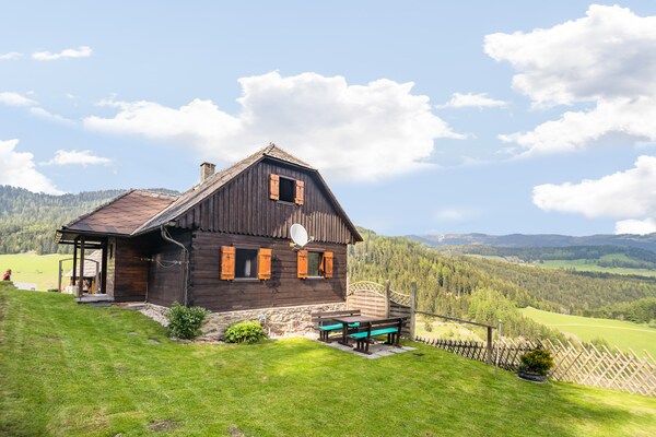 Foto van Chalet in Kalchberg bij Klippitztörl Ski - Vakantiehuis in Bad St. Leonhard-Kalchberg - ExteriorSummer