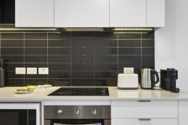 Foto van 1-slaapkamerappartement in Docklands | Loopafstand van Marvel Stadium + Balkon - Untagged