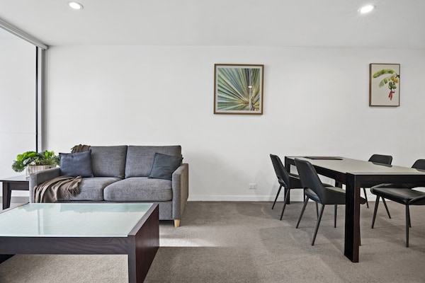 Foto van 1-slaapkamerappartement in Docklands | Loopafstand van Marvel Stadium + Balkon - Untagged