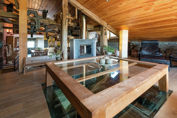 Foto van Bertrixmolen met sauna - Vakantiehuis in Bertrix - LivingRoom