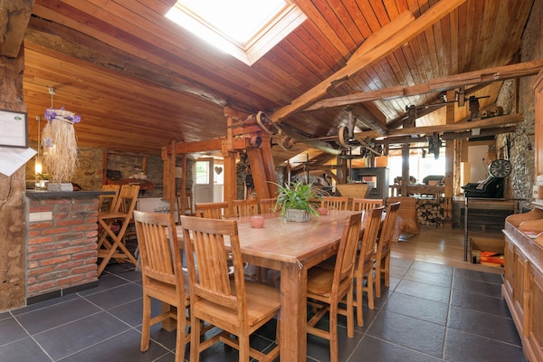 Foto van Bertrixmolen met sauna - Vakantiehuis in Bertrix - DiningRoom