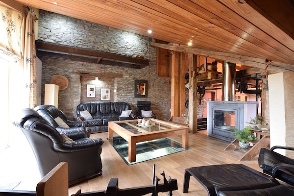 Foto van Bertrixmolen met sauna - Vakantiehuis in Bertrix - LivingRoom