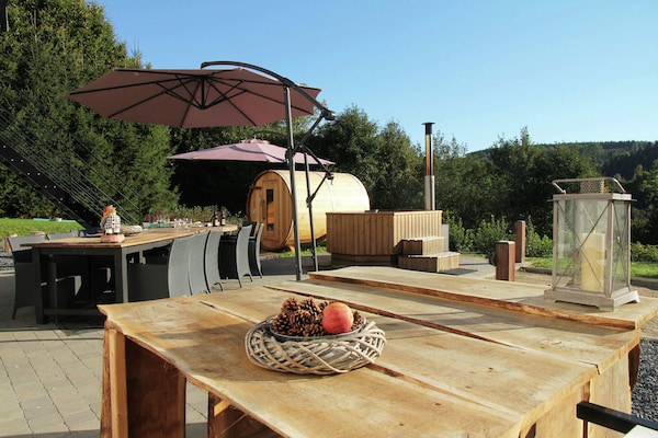 Foto van Houffalize Boszicht Villa - Vakantiehuis in Wibrin - TerraceBalcony