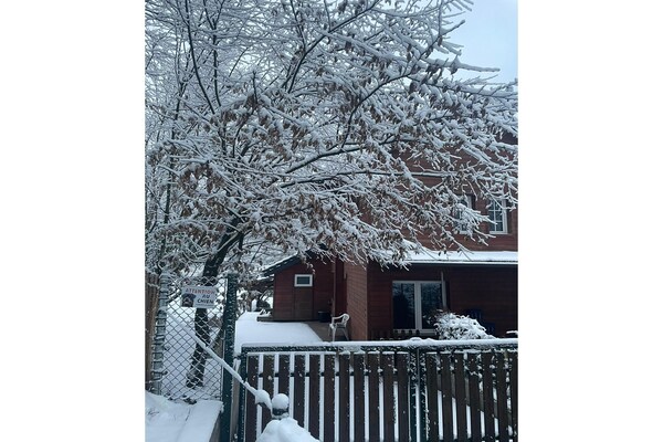 Foto van Vakantiehuis in de Ardennen met prachtig uitzicht - Vakantiehuis in Aywaille - ExteriorWinter