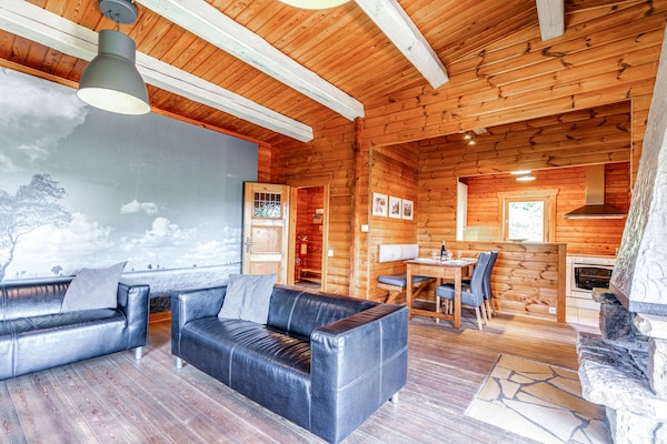Foto van Schilderachtig chalet, Bernister - Vakantiehuis in Bernister- Malmedy - LivingRoom