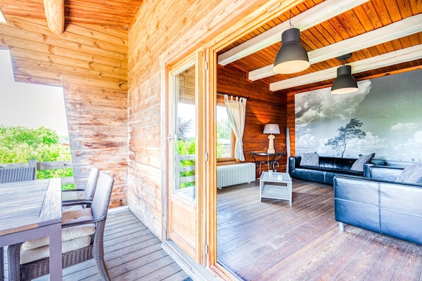 Foto van Schilderachtig chalet, Bernister - Vakantiehuis in Bernister- Malmedy - TerraceBalcony
