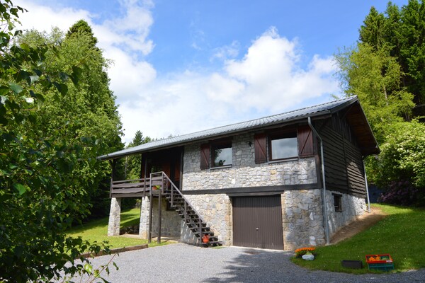 Foto van Rustig toevluchtsoord in de Ardennen - Vakantiehuis in Vencimont - ExteriorSummer