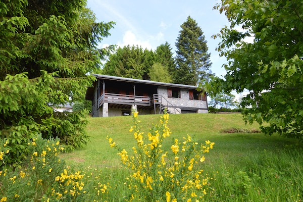 Foto van Rustig toevluchtsoord in de Ardennen - Vakantiehuis in Vencimont - ExteriorSummer