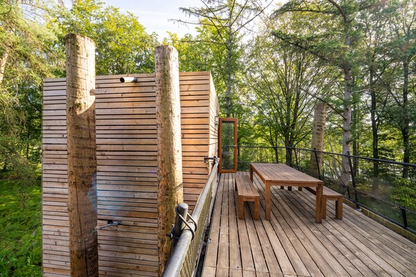 Foto van Stijlvol verblijf met sauna - Vakantiehuis in antoing - TerraceBalcony