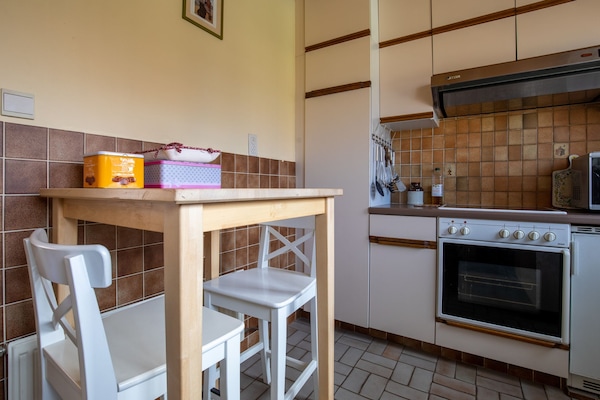 Foto van Leuk vakantiehuis in Oostende bij zee met een terras - Kitchen