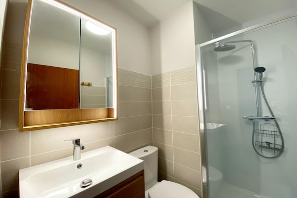 Foto van Appartement voor 4 personen vlakbij het strand - Vakantiehuis in Nieuwpoort - BathRoom