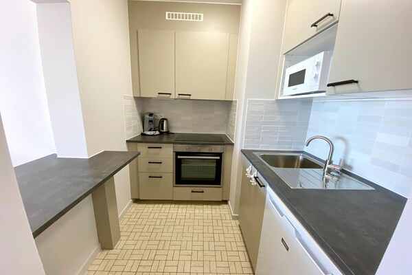 Foto van Appartement voor 4 personen vlakbij het strand - Vakantiehuis in Nieuwpoort - Kitchen