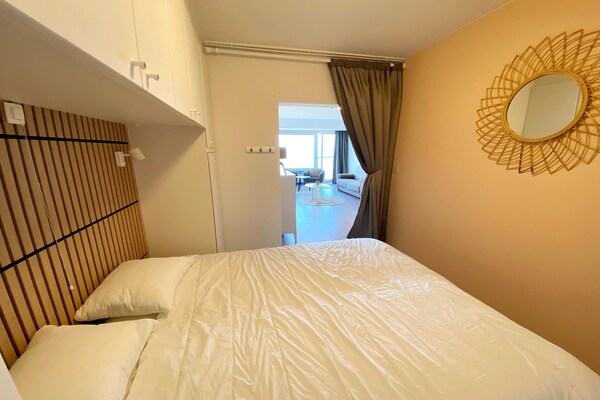 Foto van Appartement voor 4 personen vlakbij het strand - Vakantiehuis in Nieuwpoort - BedRoom