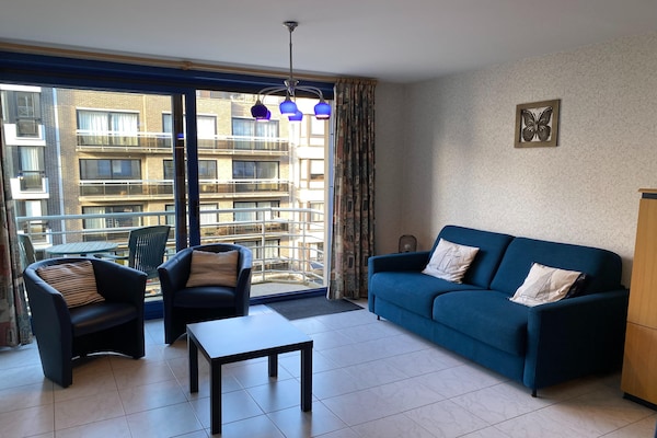 Foto van Appartement in Nieuwpoort bij Strand - Vakantiehuis in Nieuwpoort - LivingRoom