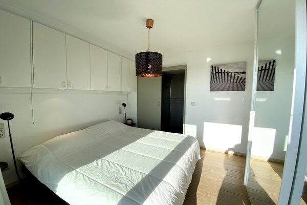 Foto van Zolderappartement in Nieuwpoort aan het strand - Vakantiehuis in Nieuwpoort - BedRoom