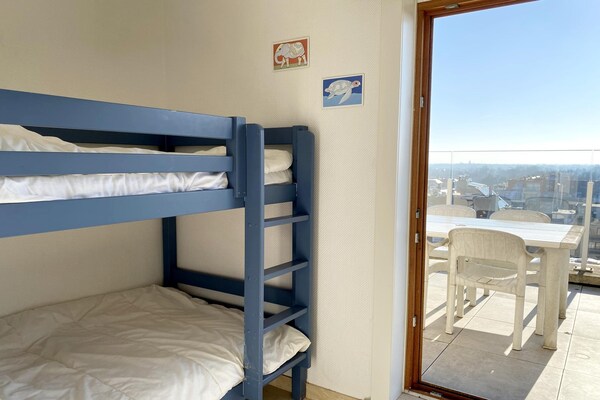 Foto van Zolderappartement in Nieuwpoort aan het strand - Vakantiehuis in Nieuwpoort - BedRoom