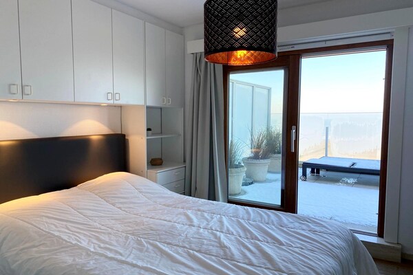 Foto van Zolderappartement in Nieuwpoort aan het strand - Vakantiehuis in Nieuwpoort - BedRoom