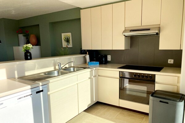 Foto van Zolderappartement in Nieuwpoort aan het strand - Vakantiehuis in Nieuwpoort - Kitchen