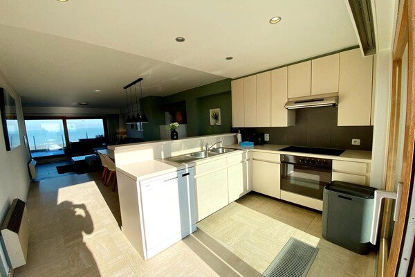 Foto van Zolderappartement in Nieuwpoort aan het strand - Vakantiehuis in Nieuwpoort - Kitchen