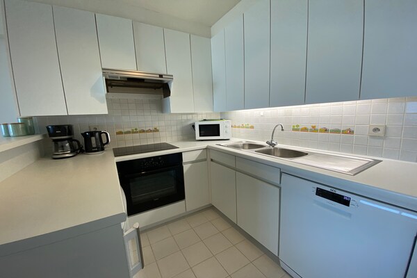 Foto van Appartement in Nieuwpoort met Zeezicht - Vakantiehuis in Nieuwpoort - Kitchen
