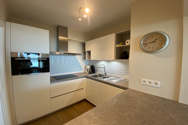 Foto van Appartement in Nieuwpoort aan het Strand - Vakantiehuis in Nieuwpoort - Kitchen