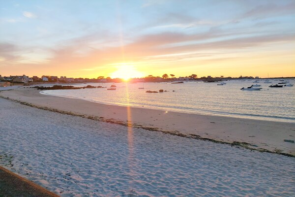 Foto van Vakantiehuis Plouneour bij Zandstrand - Vakantiehuis in Brignogan-Plages - AreaSummer1KM