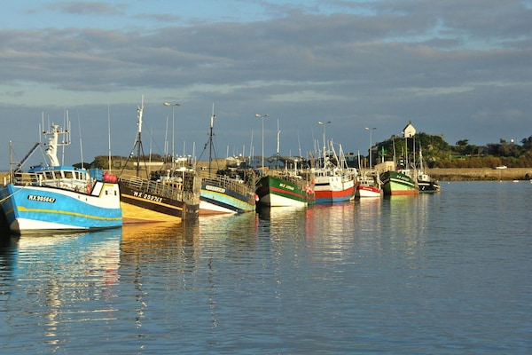 Foto van Ontspan elke ochtend met uitzicht op zee - Vakantiehuis in Roscoff - AreaSummer1KM