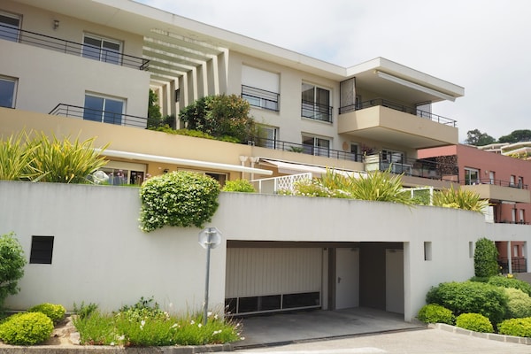 Foto van Appartement in Cannes met zeezicht - Vakantiehuis in Mandelieu-la-Napoule - ExteriorSummer