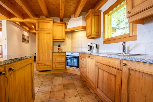 Foto van Chalet in Veysonnaz met balkon - Vakantiehuis in Veysonnaz - Kitchen