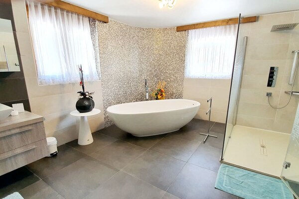 Foto van Villa in Steg met zwembad - Vakantiehuis in Steg - Untagged