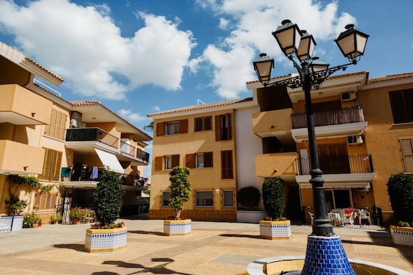Foto van Kustappartement van Mazarrón voor 3 - Vakantiehuis in Puerto de Mazarrón - ExteriorSummer