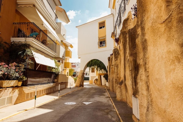 Foto van Kustappartement van Mazarrón voor 3 - Vakantiehuis in Puerto de Mazarrón - ExteriorSummer