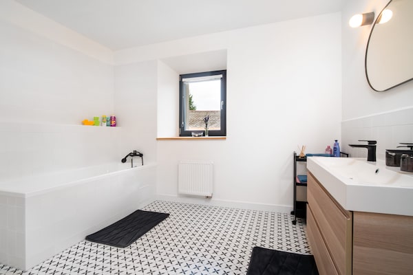 Foto van Villa in Desná bij Skigebieden - Vakantiehuis in Desná - BathRoom