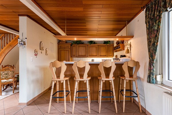 Foto van Panoramisch toevluchtsoord in Thüringen - Vakantiehuis in Unterschönau - Kitchen