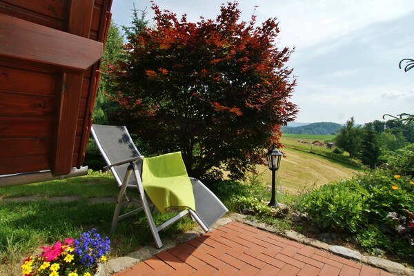 Foto van Vakantiehuis in Lichtenhain - Vakantiehuis in Sebnitz - TerraceBalcony