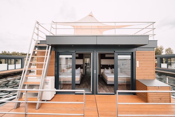 Foto van 1-slaapkamer woonboot - Vakantiehuis in Bitterfeld-Wolfen - Untagged